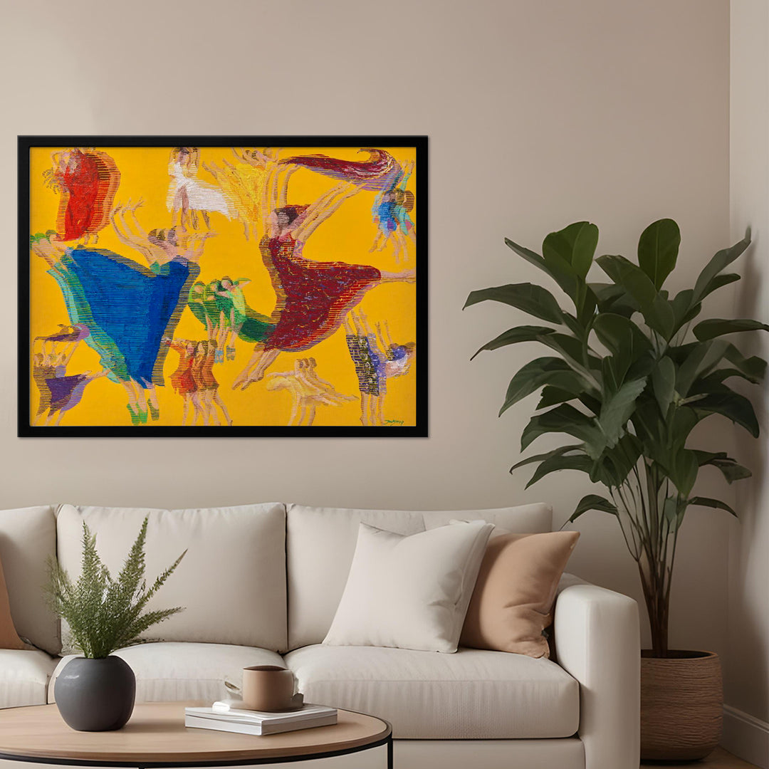 "Spring Waltz" Framed Print Wall Art