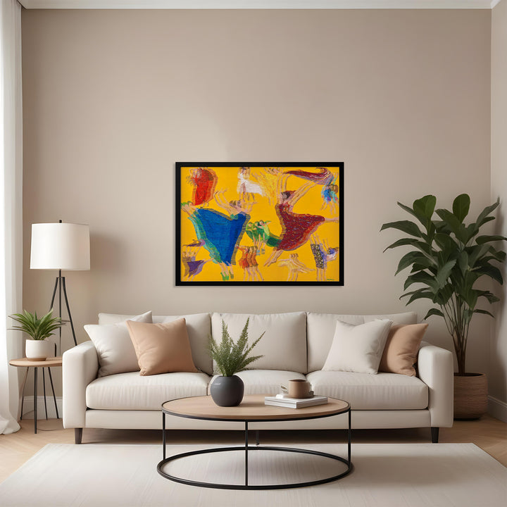 "Spring Waltz" Framed Print Wall Art
