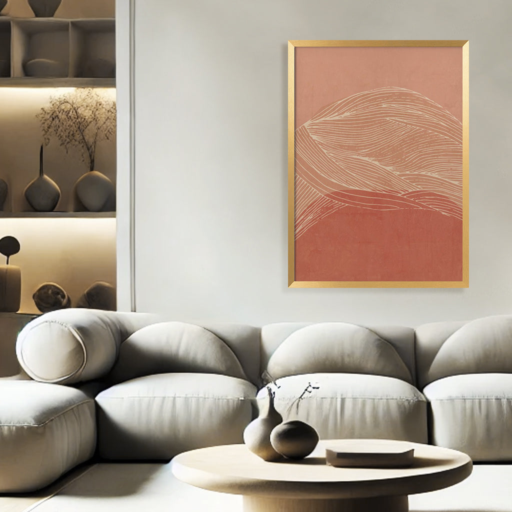 "From the road" Framed Print Wall Art
