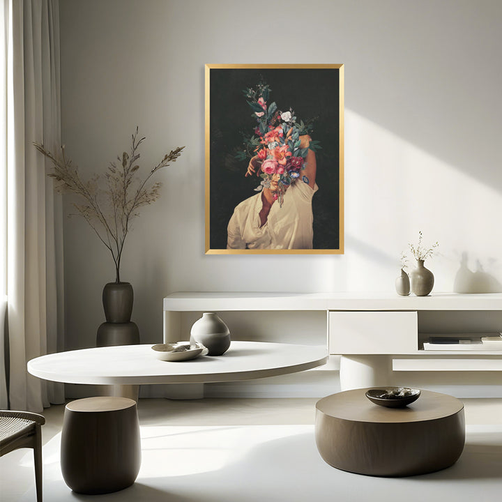 "Roses Bloom" Framed Print Wall Art