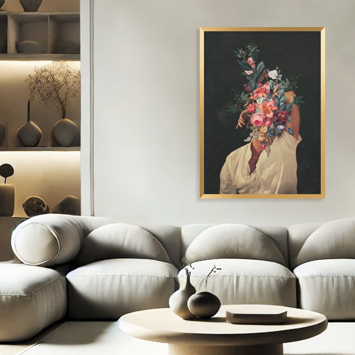 "Roses Bloom" Framed Print Wall Art