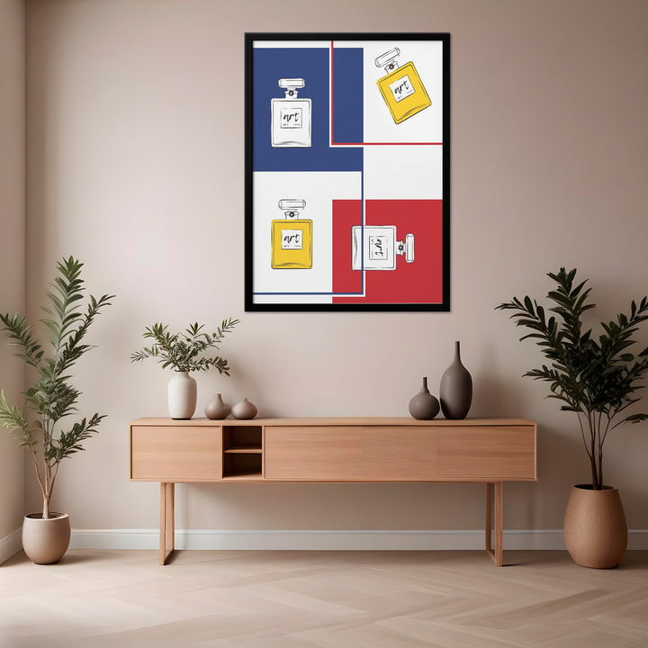 "Art Perfumes" Framed Print Wall Art