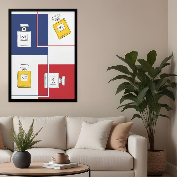"Art Perfumes" Framed Print Wall Art