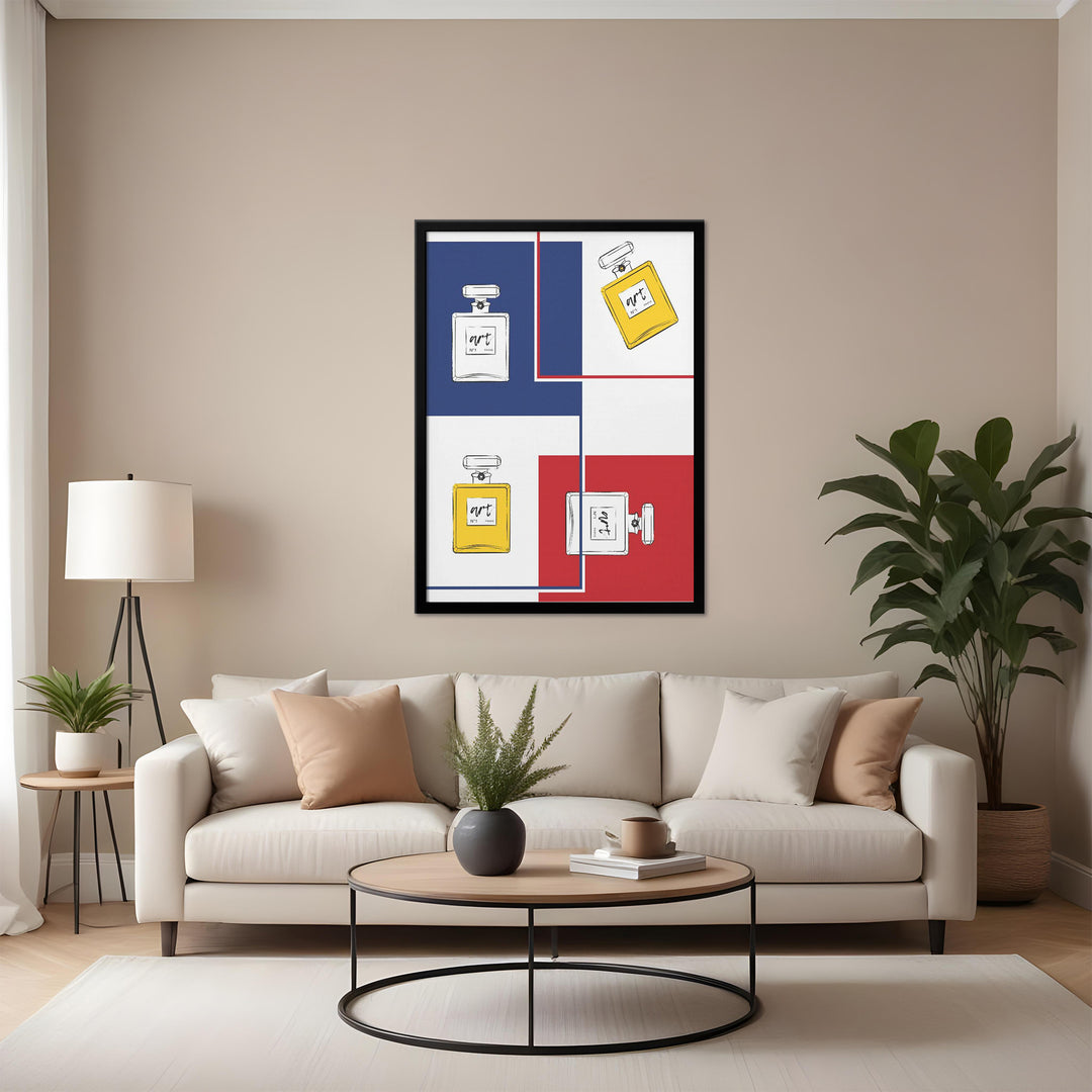 "Art Perfumes" Framed Print Wall Art