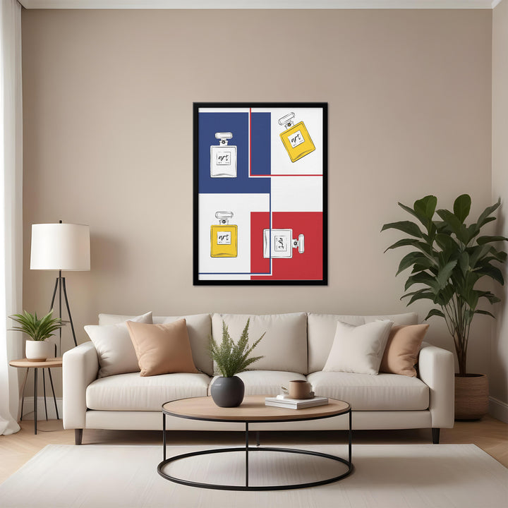 "Art Perfumes" Framed Print Wall Art