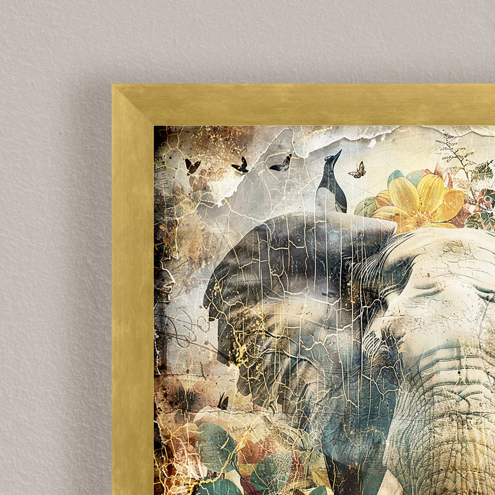"Animals Vintage 12" Framed Wall Art