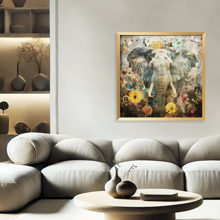 "Animals Vintage 12" Framed Wall Art