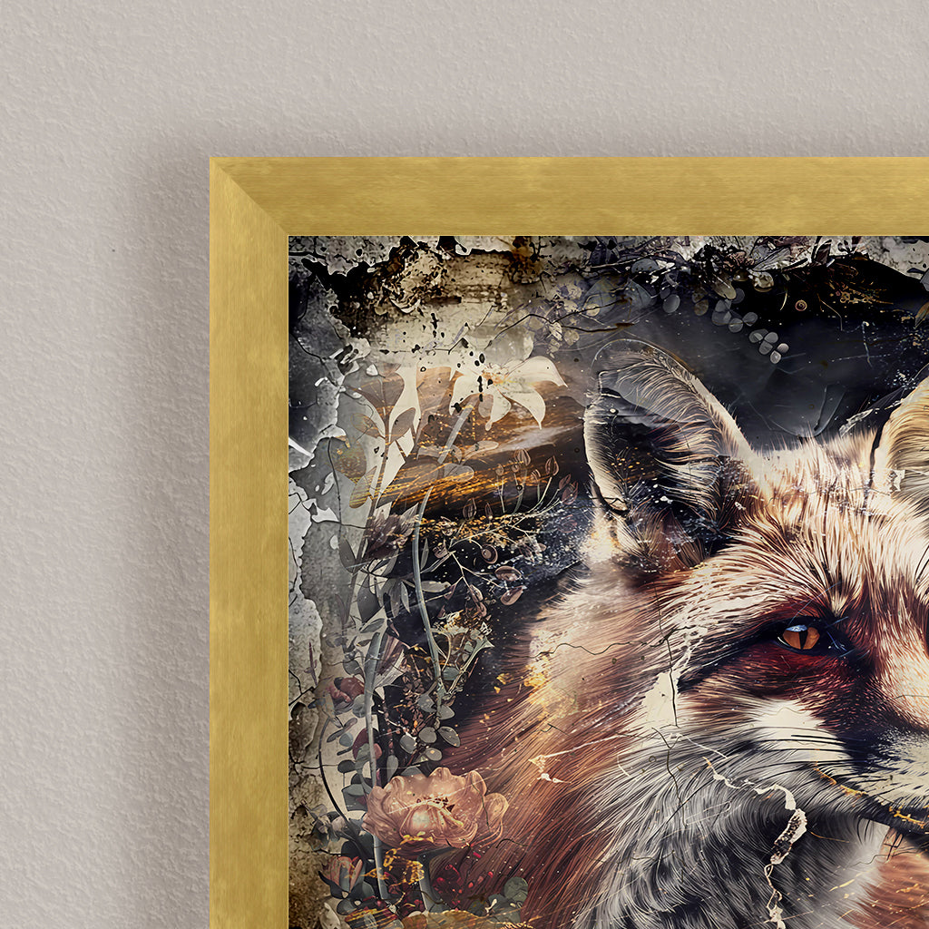 "Animals Vintage 13" Framed Wall Art