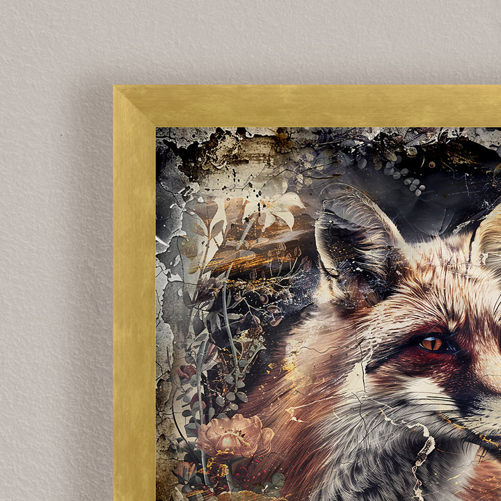 "Animals Vintage 13" Framed Wall Art
