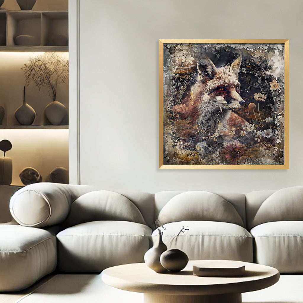 "Animals Vintage 13" Framed Wall Art