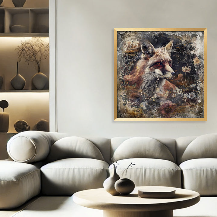 "Animals Vintage 13" Framed Wall Art