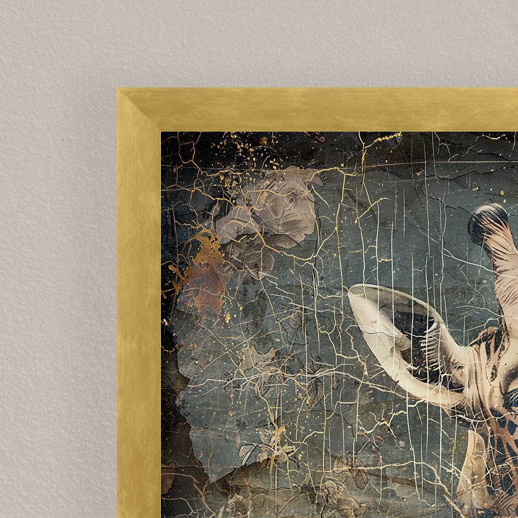 "Animals Vintage 16" Framed Wall Art