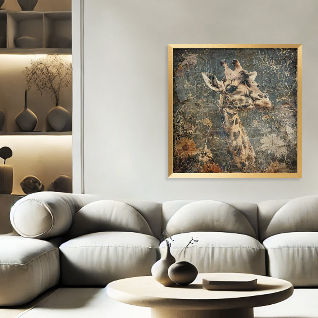 "Animals Vintage 16" Framed Wall Art