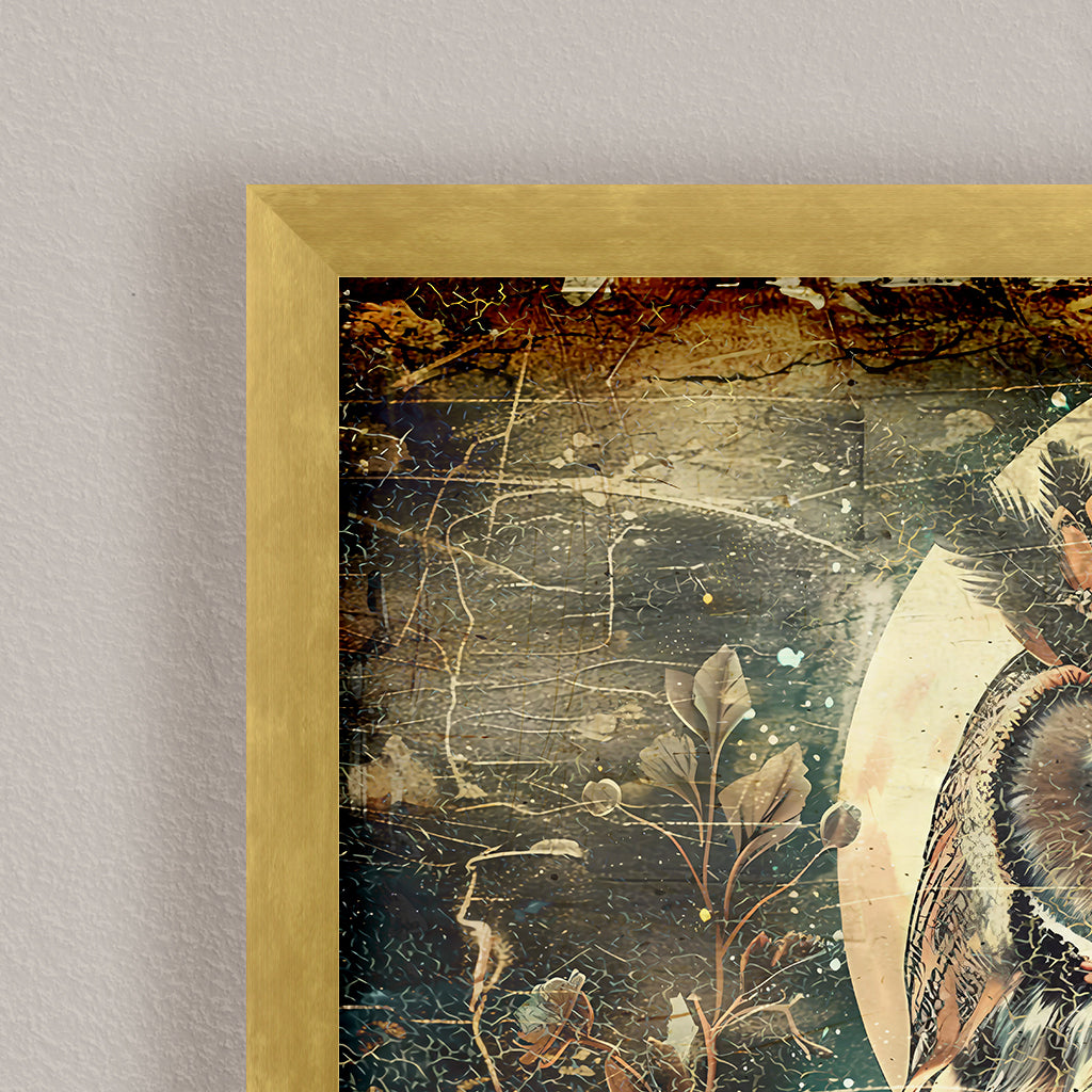 "Animals Vintage 20" Framed Wall Art