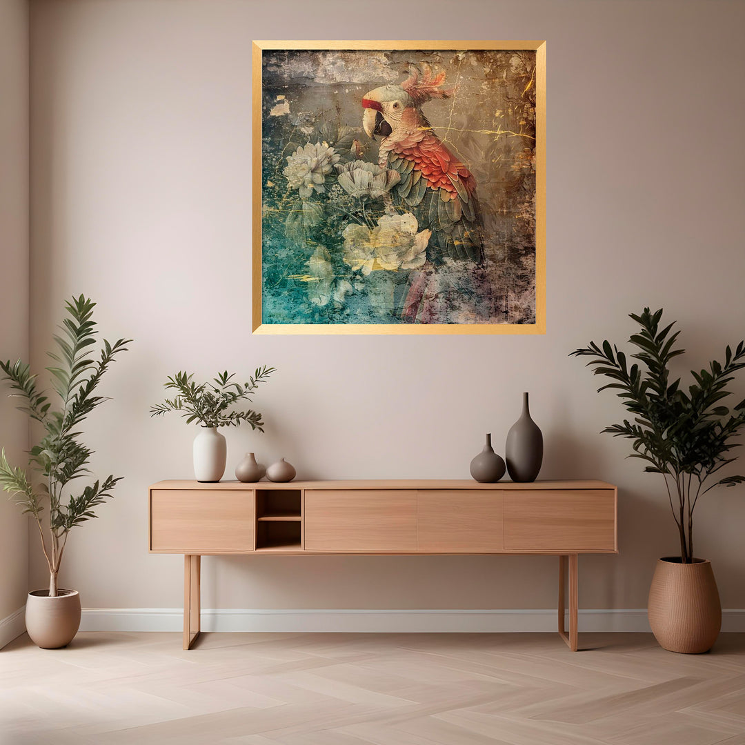 "Animals Vintage 21" Framed Wall Art