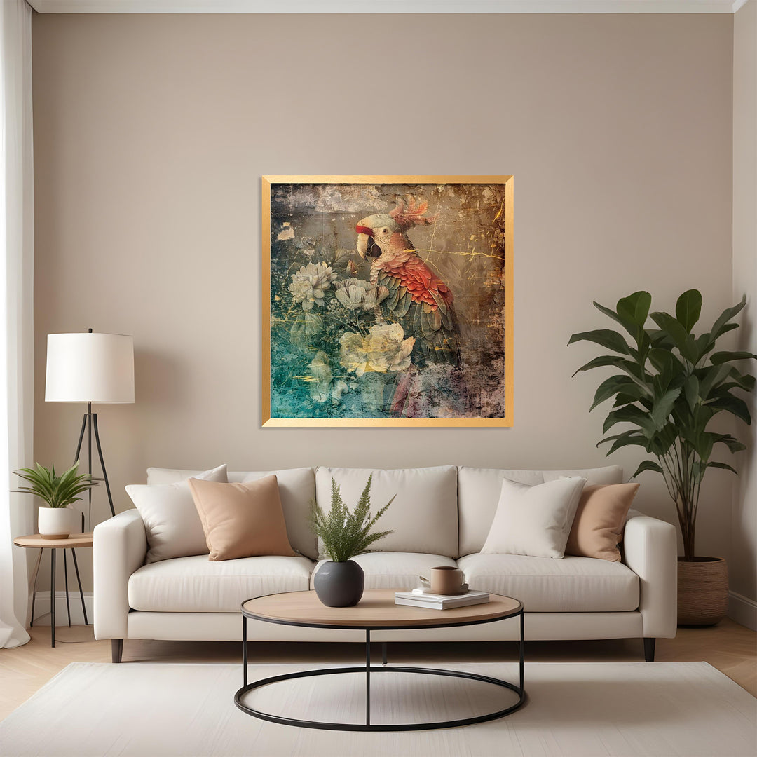 "Animals Vintage 21" Framed Wall Art