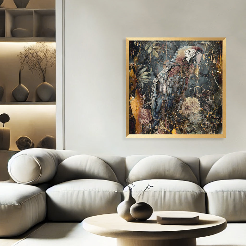 "Animals Vintage 24" Framed Wall Art