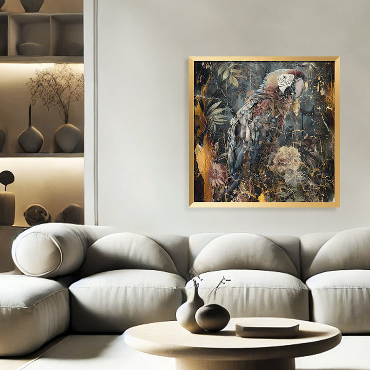 "Animals Vintage 24" Framed Wall Art