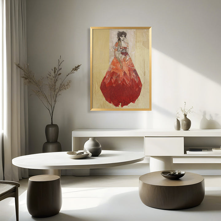 "Hommage An Cranach" Framed Print Wall Art