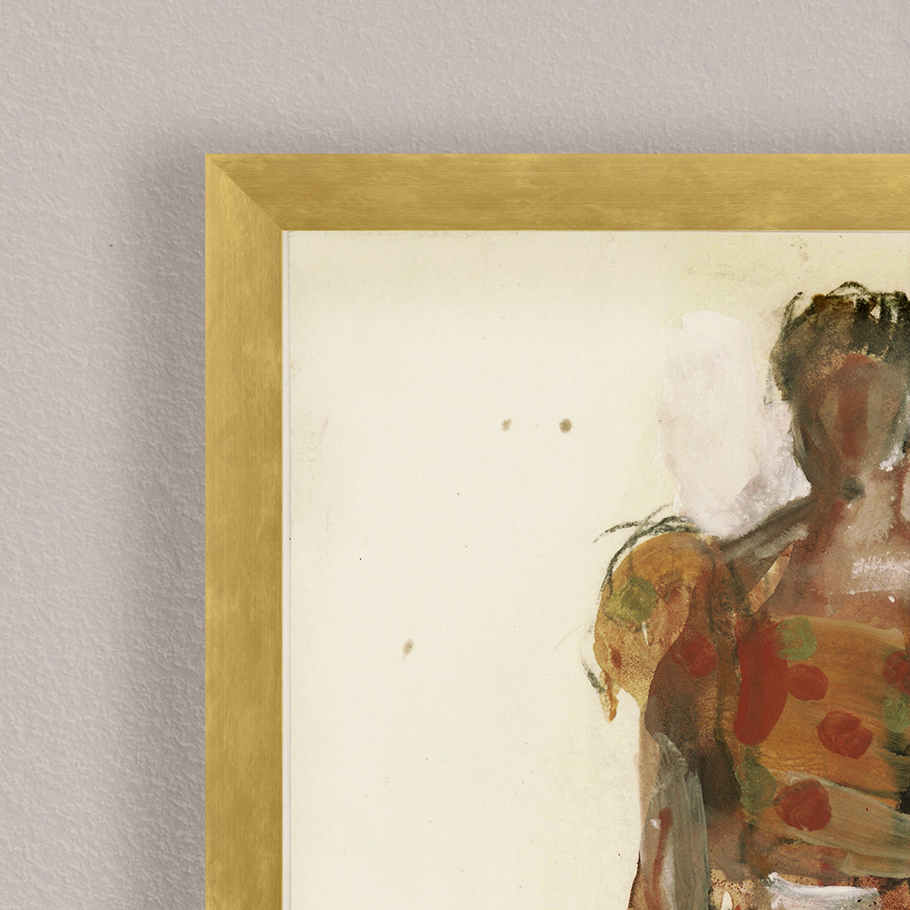 "Fashion Illustration" Framed Print Wall Art