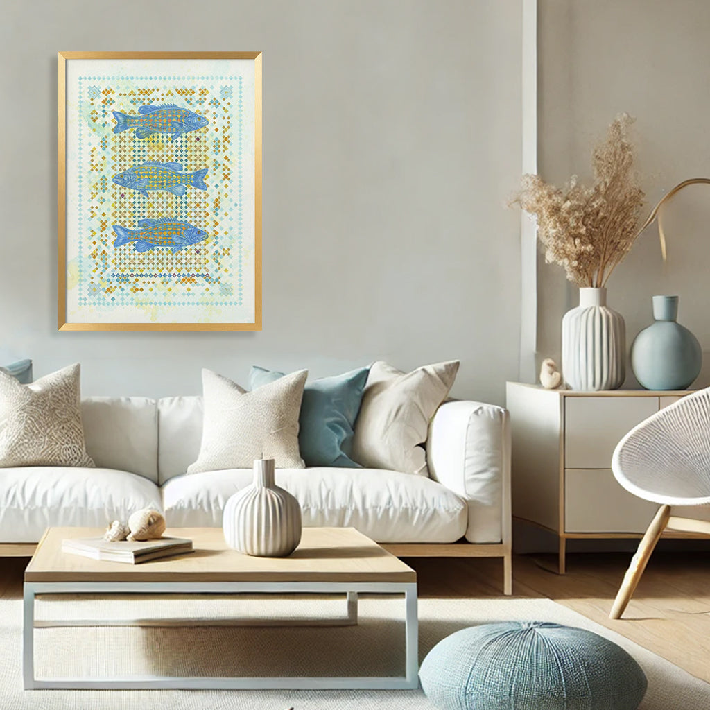 "Fish Like You" Framed Print Wall Art