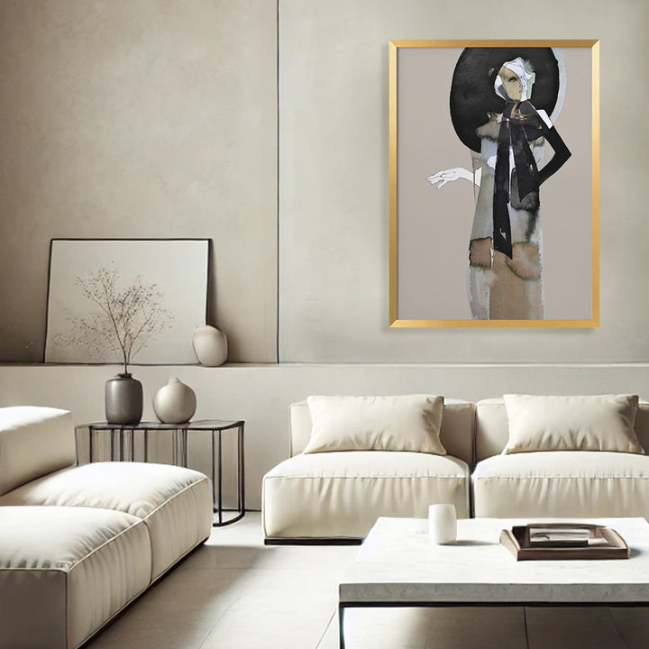 "Striking a Pose" Framed Print Wall Art
