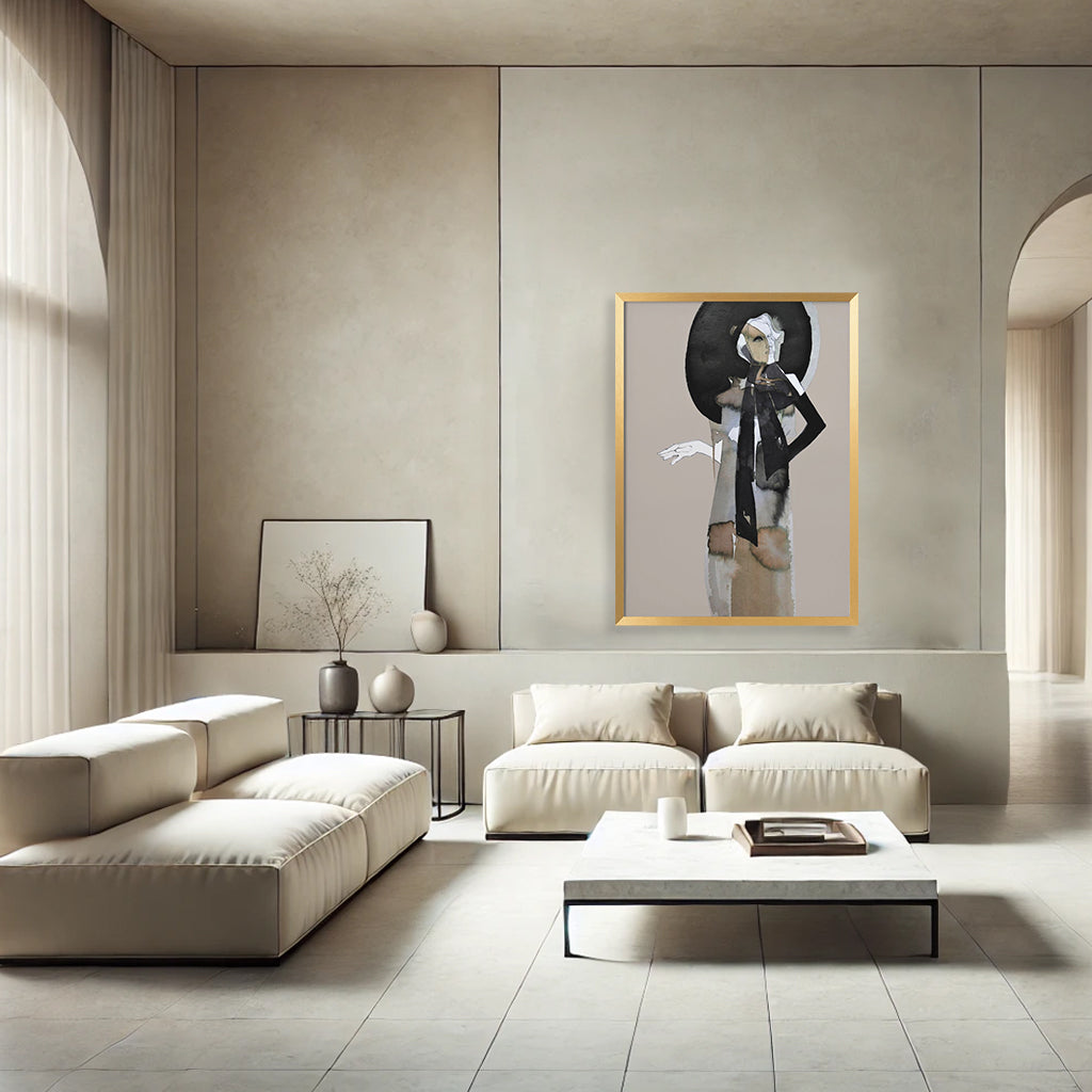 "Striking a Pose" Framed Print Wall Art