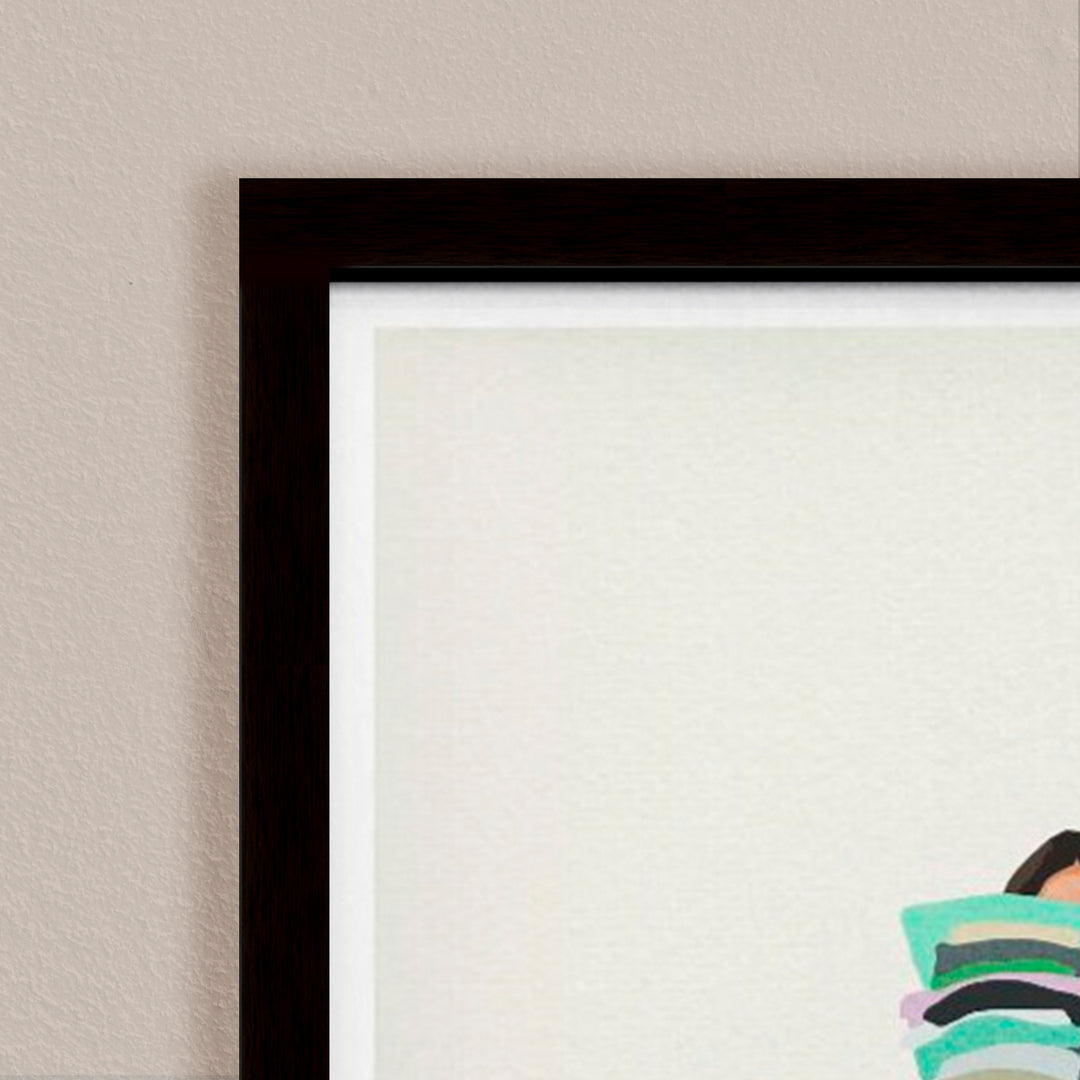 "Laundry Basket" Framed Print Wall Art