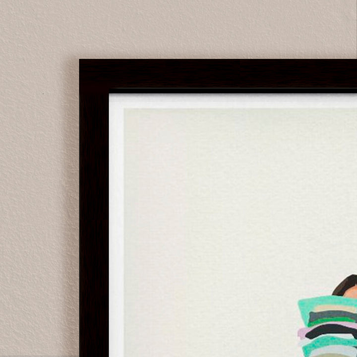 "Laundry Basket" Framed Print Wall Art