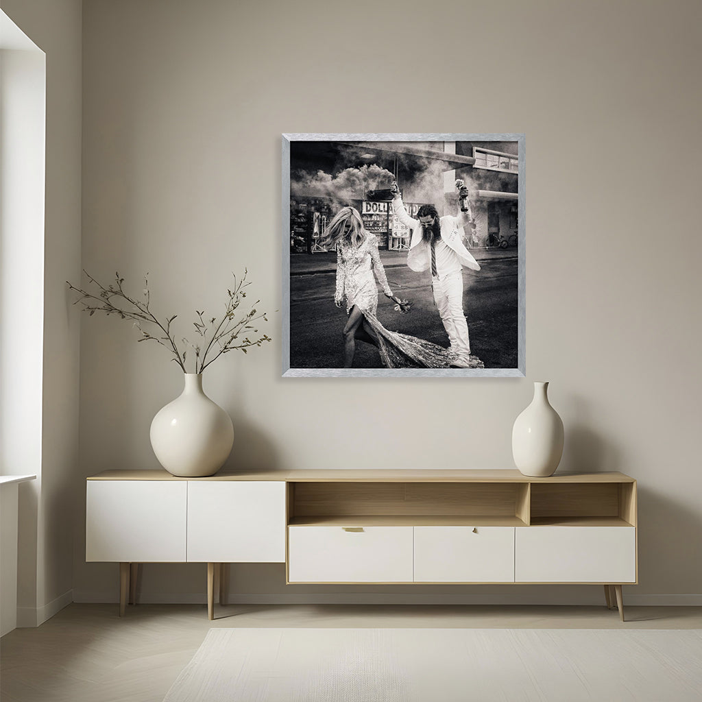 "North Las Vegas" Framed Print Wall Art
