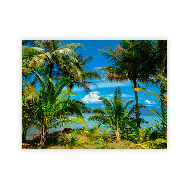 "Paradise Vista" Acrylic Wall Art