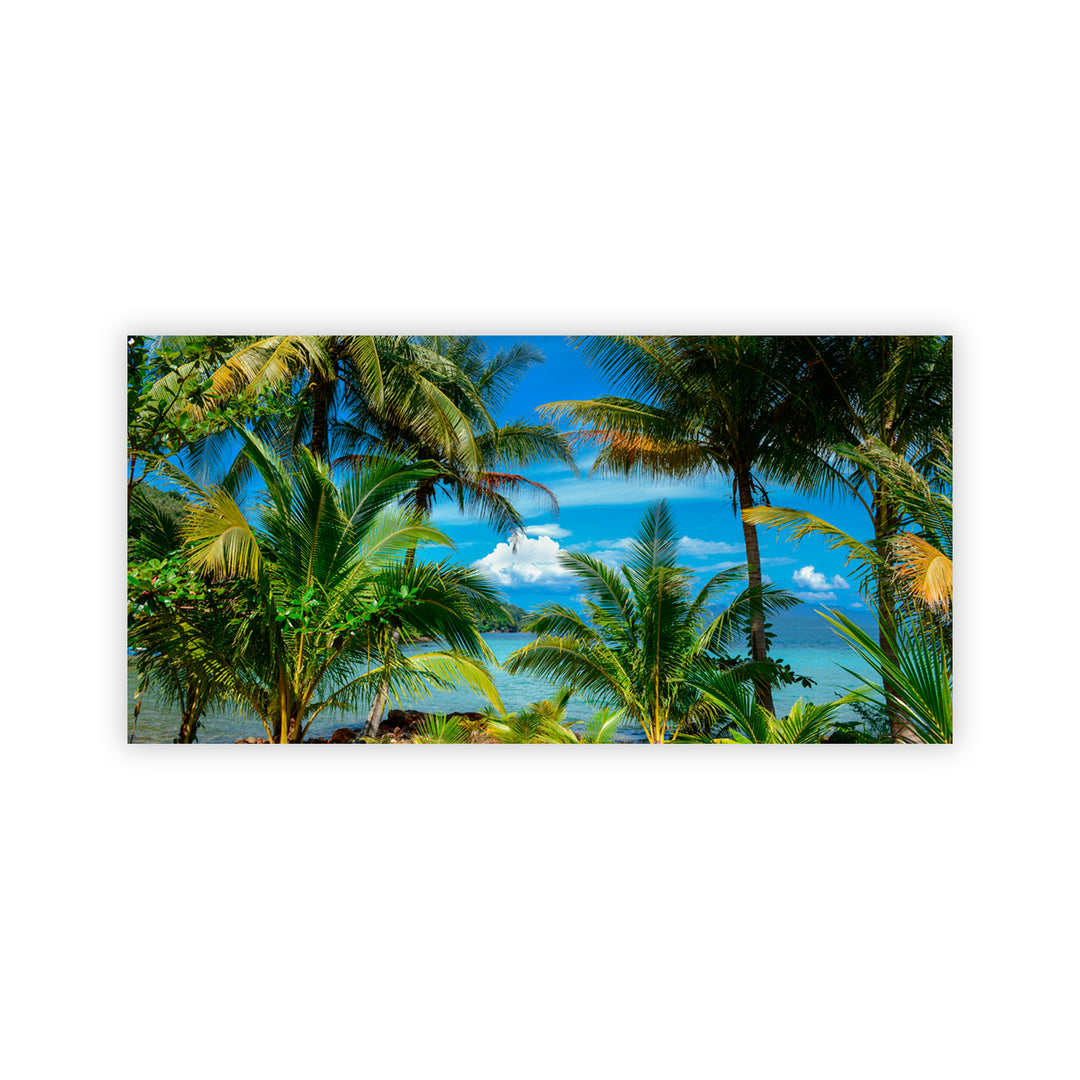 "Paradise Vista" Acrylic Wall Art