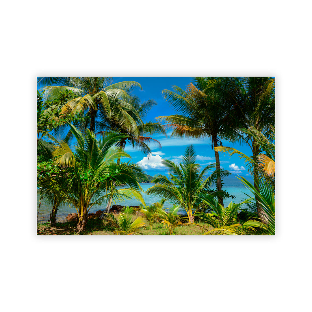 "Paradise Vista" Acrylic Wall Art