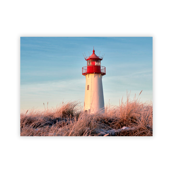 "Lighthouse Winter Morning" Acrylic Wall Art