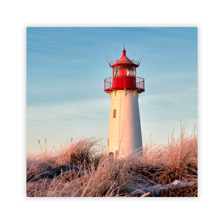 "Lighthouse Winter Morning" Acrylic Wall Art