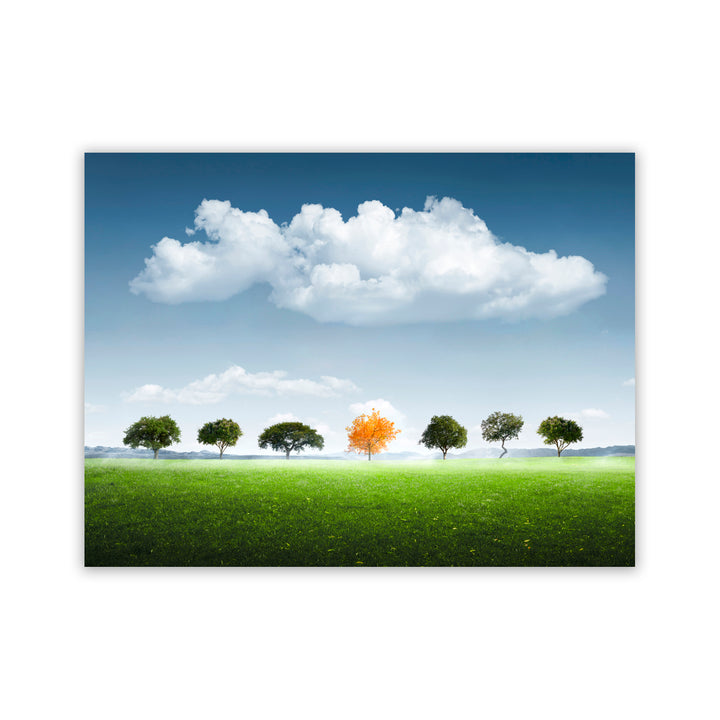"Seven Tree" Acrylic Wall Art