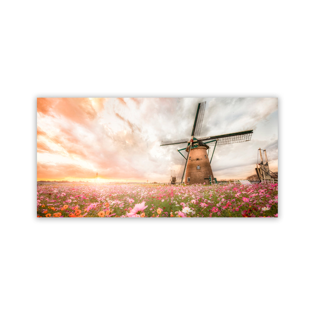 "Windmill Blossoms" Acrylic Wall Art