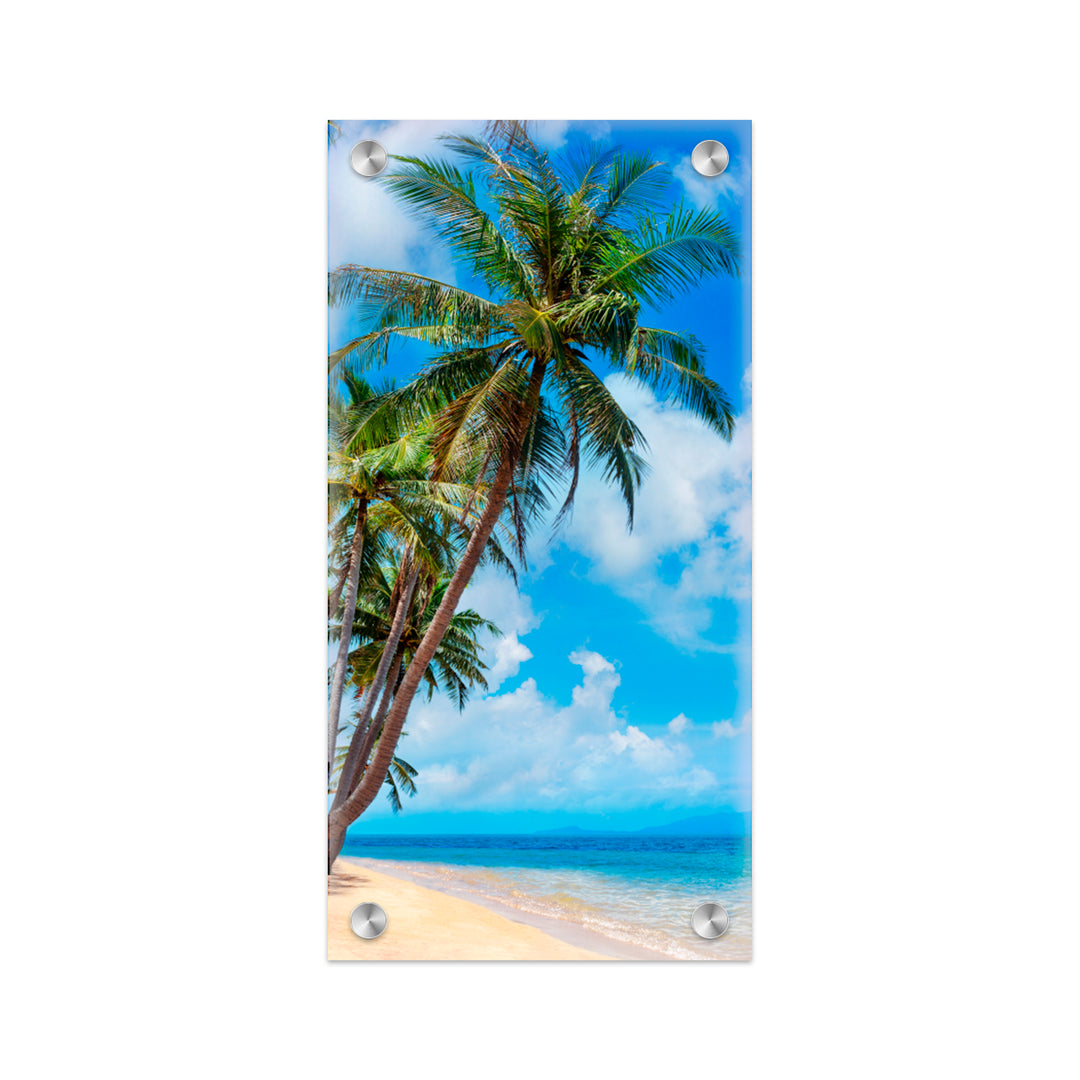 "Idyllic Caribbean" Acrylic Wall Art