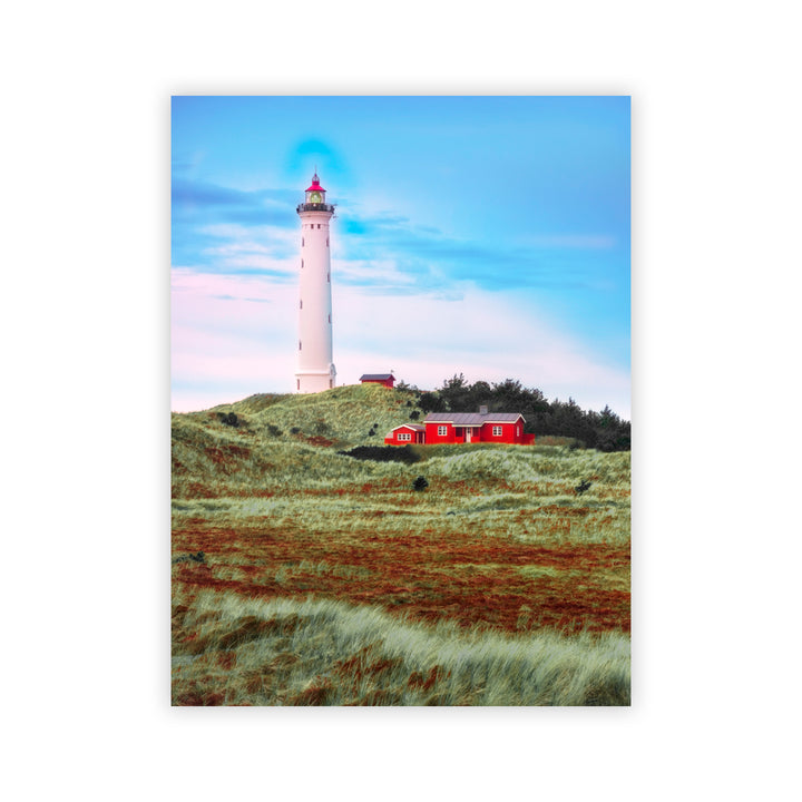 "Lyngvig Fyr Lighthouse" Acrylic Wall Art