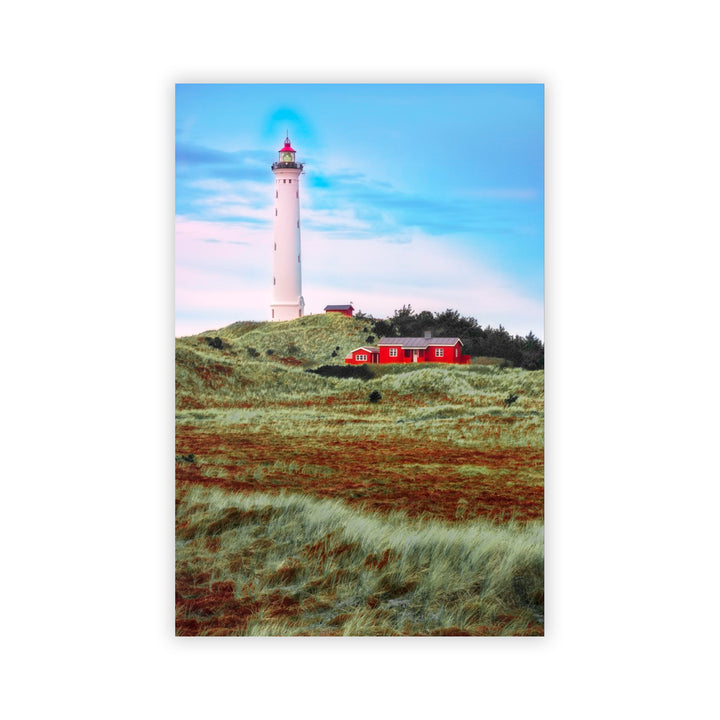 "Lyngvig Fyr Lighthouse" Acrylic Wall Art