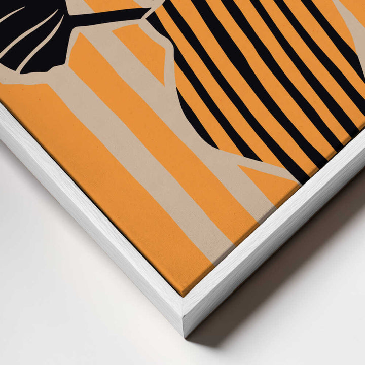 Bold Floral Stripes
