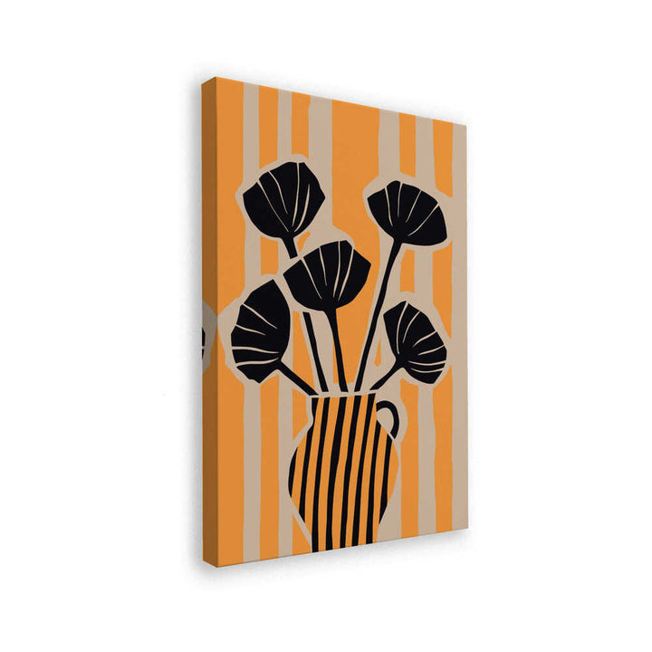 Bold Floral Stripes