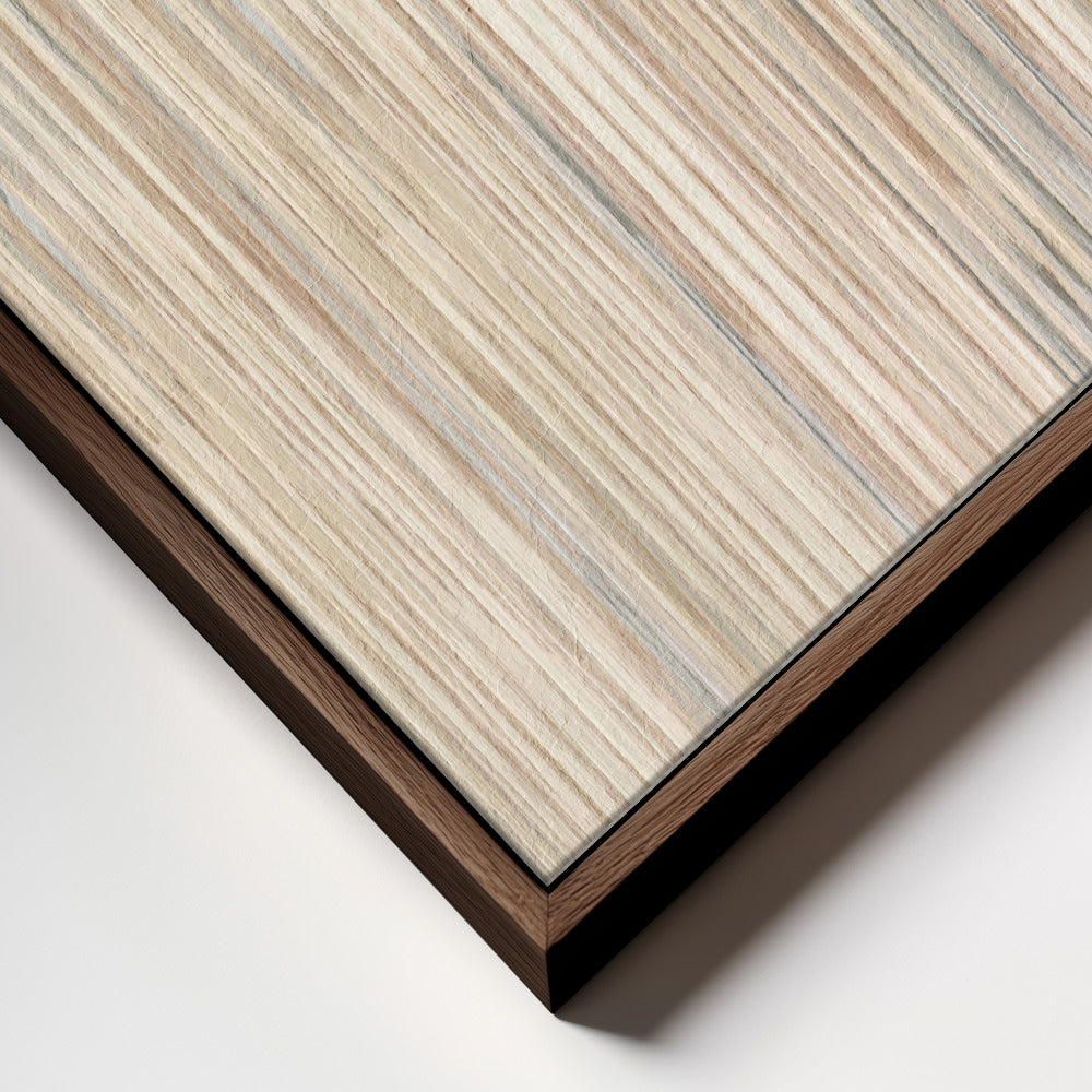"Lines and Textures #3" Framed Canvas Wall Art by Alma Studio