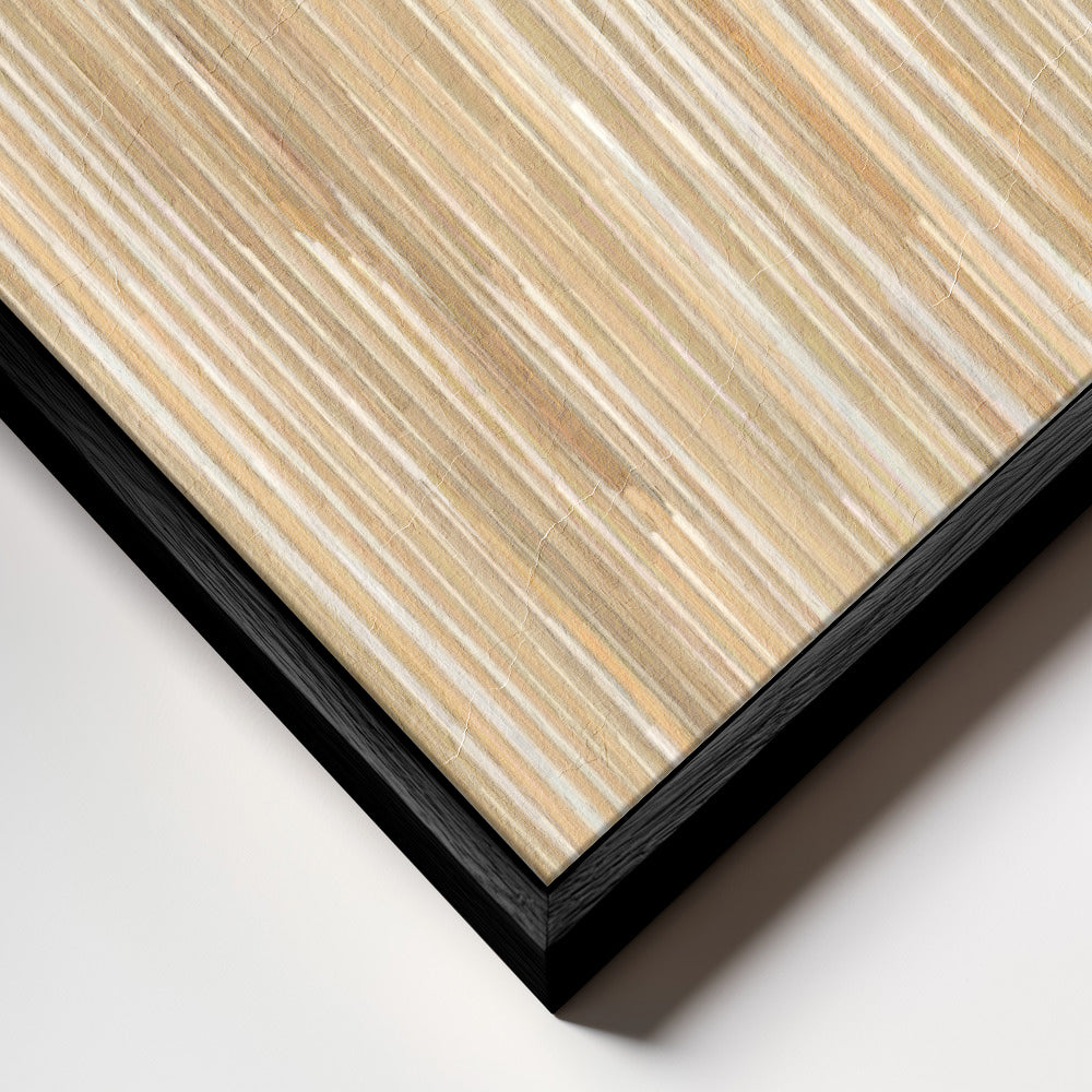 "Lines and Textures #4" Framed Canvas Wall Art by Alma Studio