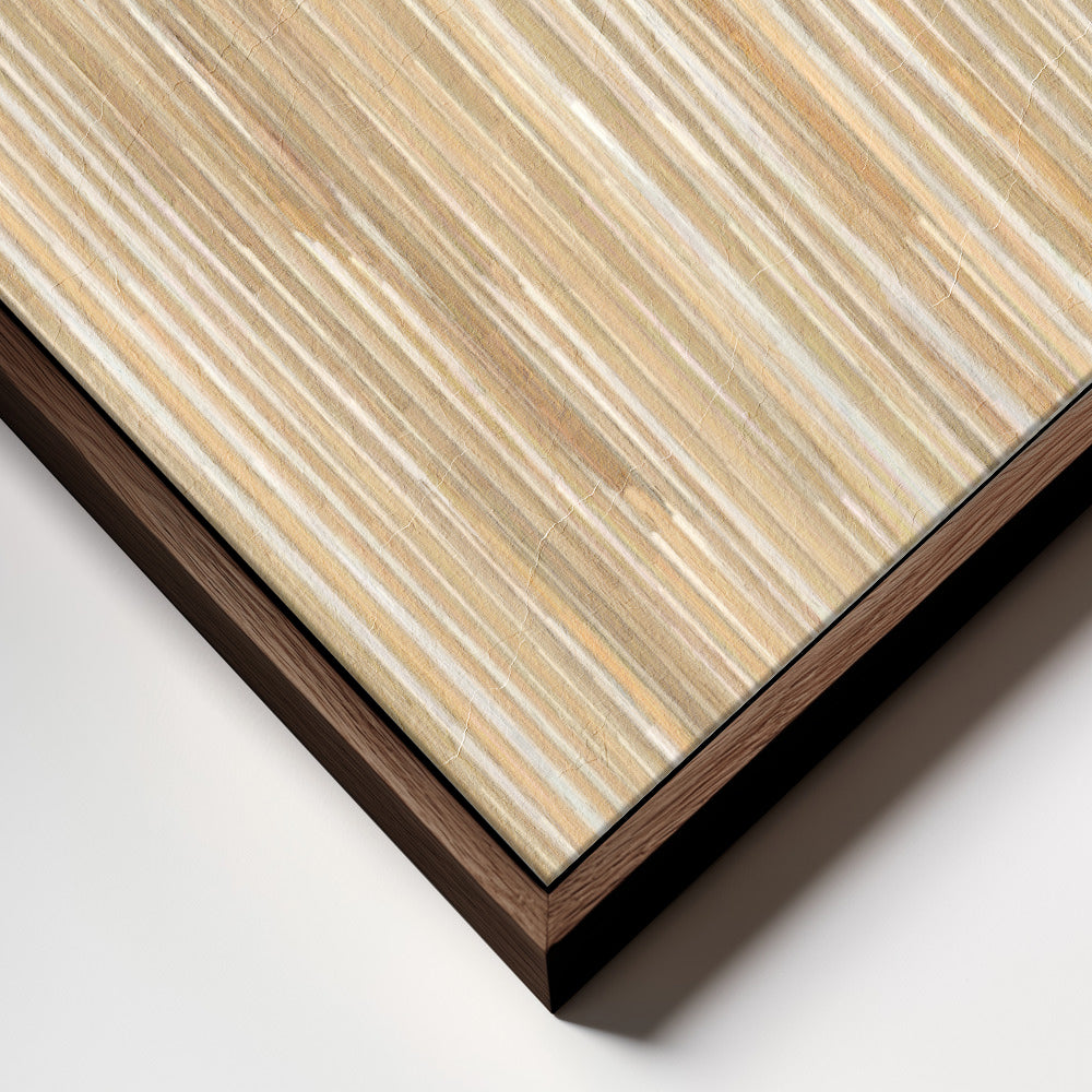 "Lines and Textures #4" Framed Canvas Wall Art by Alma Studio