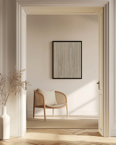 "Lines and Textures #4" Framed Canvas Wall Art by Alma Studio