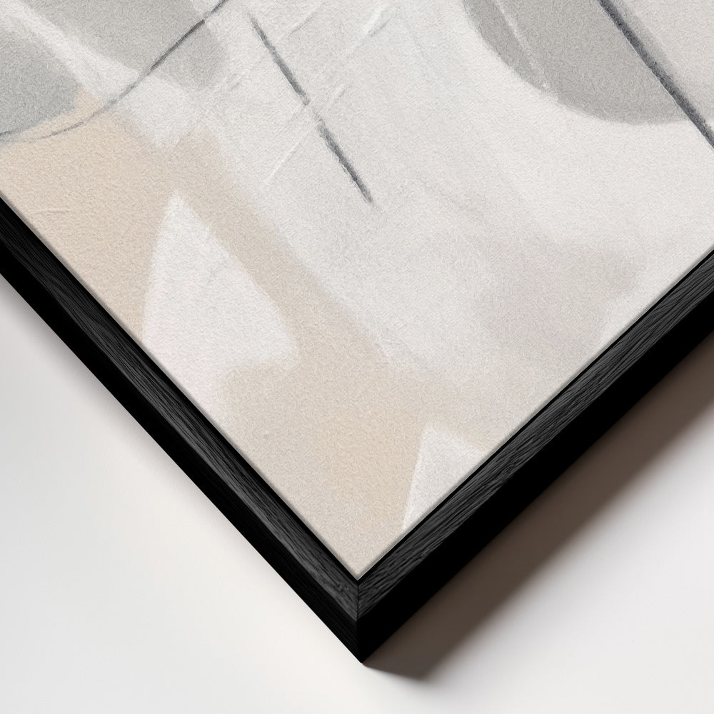"Gestual #6" Framed Canvas Wall Art by Alma Studio