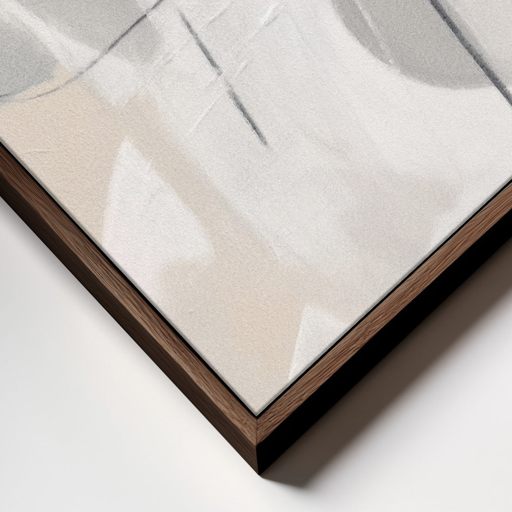 "Gestual #6" Framed Canvas Wall Art by Alma Studio