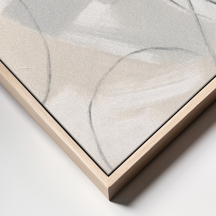 "Gestual #7" Framed Canvas Wall Art by Alma Studio