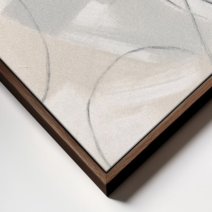 "Gestual #7" Framed Canvas Wall Art by Alma Studio